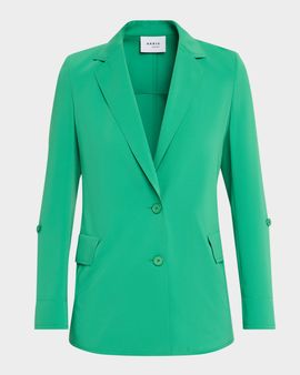 Akris punto Green Single-Breasted Jacket