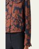 Akris punto Ikat Flower Motorbike Jacket in Cotton Canvas - 5