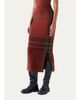 Akris punto Jacquard-Check Stretch-Modal Midi Skirt - 4
