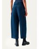 Akris punto Mid-Rise Denim Barrel-Leg Ankle Trousers - 3