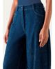 Akris punto Mid-Rise Denim Barrel-Leg Ankle Trousers - 5
