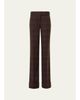 Akris punto Milly Blanket Check Flannel Pants - 1