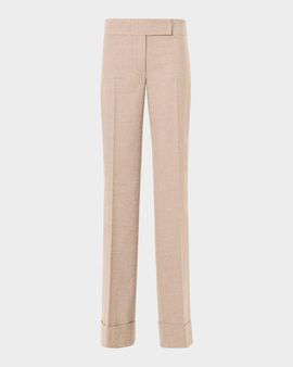 Akris punto Milly Cuffed Straight-Leg Pants