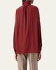 Akris punto Mock-Neck Bow Tie Silk Crepe De Chine Blouse - 3