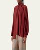Akris punto Mock-Neck Bow Tie Silk Crepe De Chine Blouse - 4