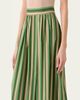 Akris punto Parasol Striped Cotton Poplin Midi Skirt - 4