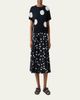 Akris punto Polka-Dot Merino Wool Short-Sleeve Sweater - 2