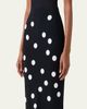 Akris punto Polka Dot Knit Midi Tube Skirt - 4