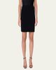 Akris punto Short Stretch-Jersey Skirt, Black - 4