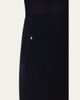Akris punto Short Stretch-Jersey Skirt, Black - 5
