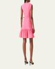 Akris punto Sleeveless Belted Ruffle Knee-Length Dress - 3