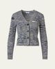 Akris punto Space Dye Ribbed Merino Cardigan - 1