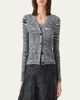 Akris punto Space Dye Ribbed Merino Cardigan - 4