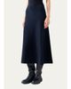 Akris punto Stretch-Wool A-Line Midi Skirt - 4