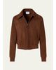 Akris punto Suede Bomber Short Jacket - 1