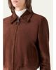 Akris punto Suede Bomber Short Jacket - 5