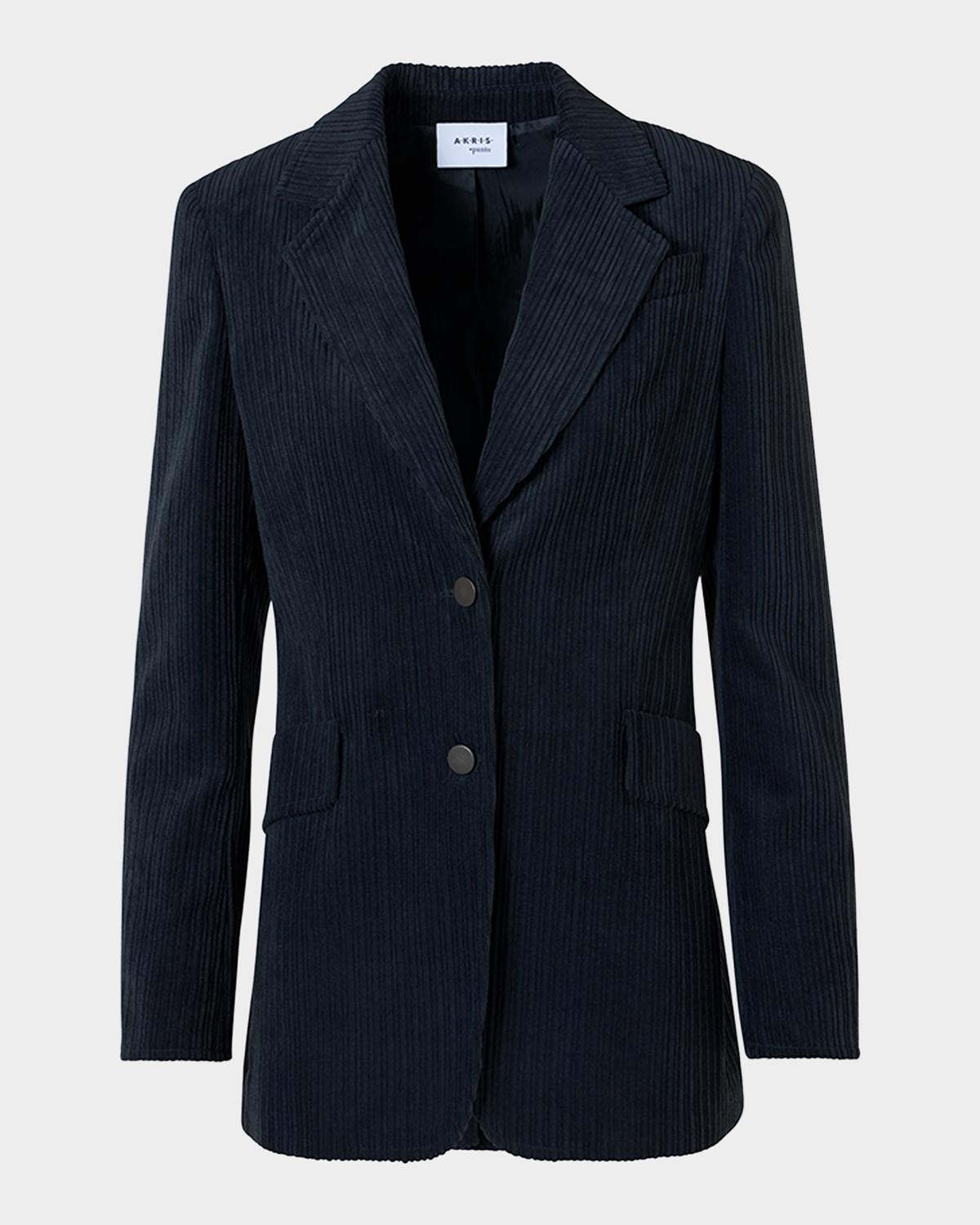 Akris punto Techno Corduroy Blazer