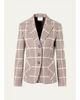 Akris punto Tweed Check Wool-Blend Blazer - 1
