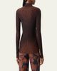 Akris punto Two-Tone Ribbed Merino Cardigan - 3