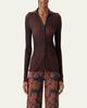 Akris punto Two-Tone Ribbed Merino Cardigan - 4