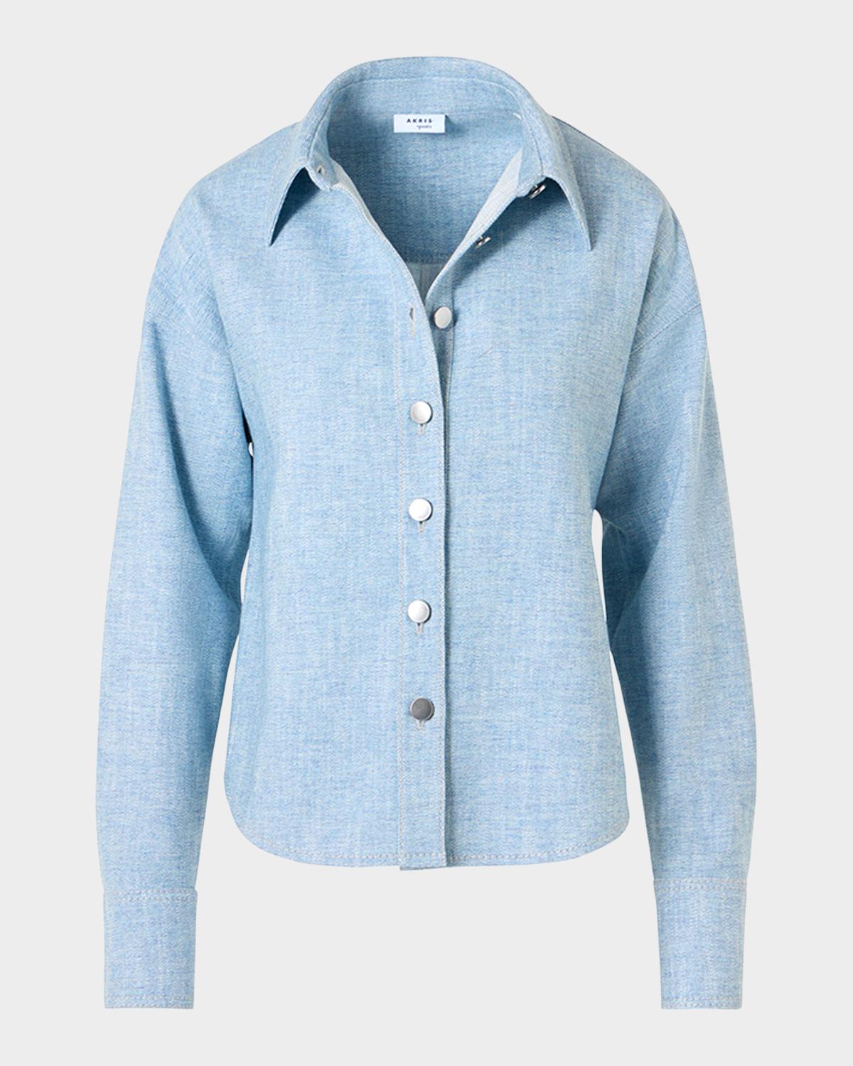 Akris punto Winter Denim Shirt