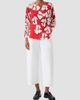 Akris punto Women's Abstract Floral Silk Blouse - 2