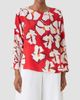 Akris punto Women's Abstract Floral Silk Blouse - 4