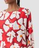 Akris punto Women's Abstract Floral Silk Blouse - 5