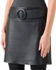 Akris punto Women's Belted Pin Dot Leather Miniskirt - 3