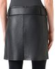 Akris punto Women's Belted Pin Dot Leather Miniskirt - 4