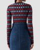Akris punto Women's Block Wool Knit Long-Sleeve Top - 3