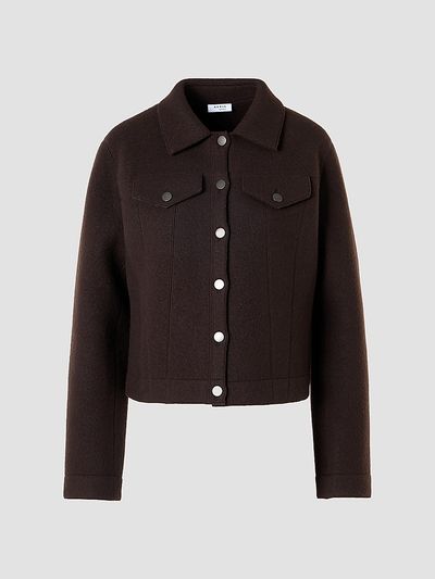 Akris punto Women's Boiled Wool Jacket
