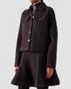 Akris punto Women's Boiled Wool Jacket - 6