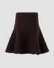 Akris punto Women's Boiled Wool Panel Mini Skirt - 7
