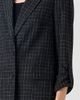 Akris punto Women's Broken Check Twill Boyfriend Jacket - 5