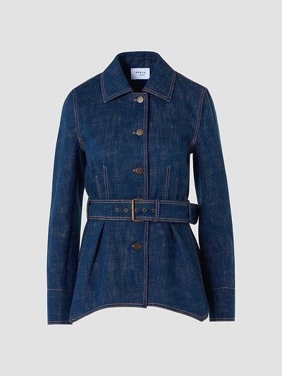 Akris punto Women's Brushed Denim Jacket