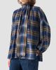 Akris punto Women's Checked Wool-Blend Blouse - 7