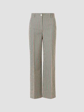 Akris punto Women's Chiara Seersucker Crop Pants