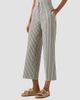 Akris punto Women's Chiara Seersucker Crop Pants - 5