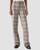 Akris punto Women's Chiaro Plaid Wool-Blend Tweed Pants - 2