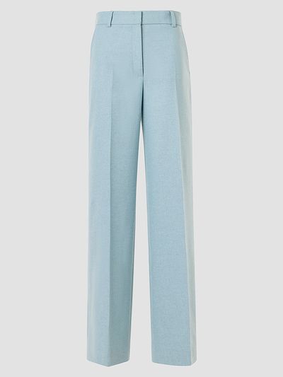 Akris punto Women's Chiaro Wool Flannel Pants