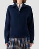 Akris punto Women's Chunky Yak Knit Half-Zip Pullover - 4