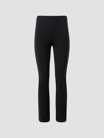 Akris punto Women's Cindy Jersey Mid-Rise Crop Pants