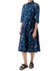 Akris punto Women's Confetti Printed Cotton Wrap Midi-Dress - 5
