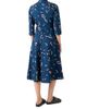 Akris punto Women's Confetti Printed Cotton Wrap Midi-Dress - 6
