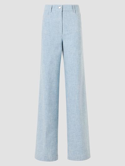 Akris punto Women's Cooper High-Rise Denim Pants