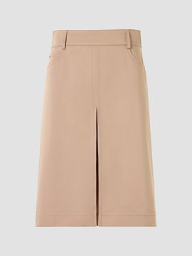 Akris punto Women's Cotton Gabardine A-Line Mini Skirt