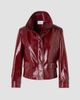 Akris punto Women's Crinkled Faux-Leather Jacket - 1