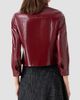 Akris punto Women's Crinkled Faux-Leather Jacket - 3