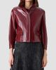Akris punto Women's Crinkled Faux-Leather Jacket - 4